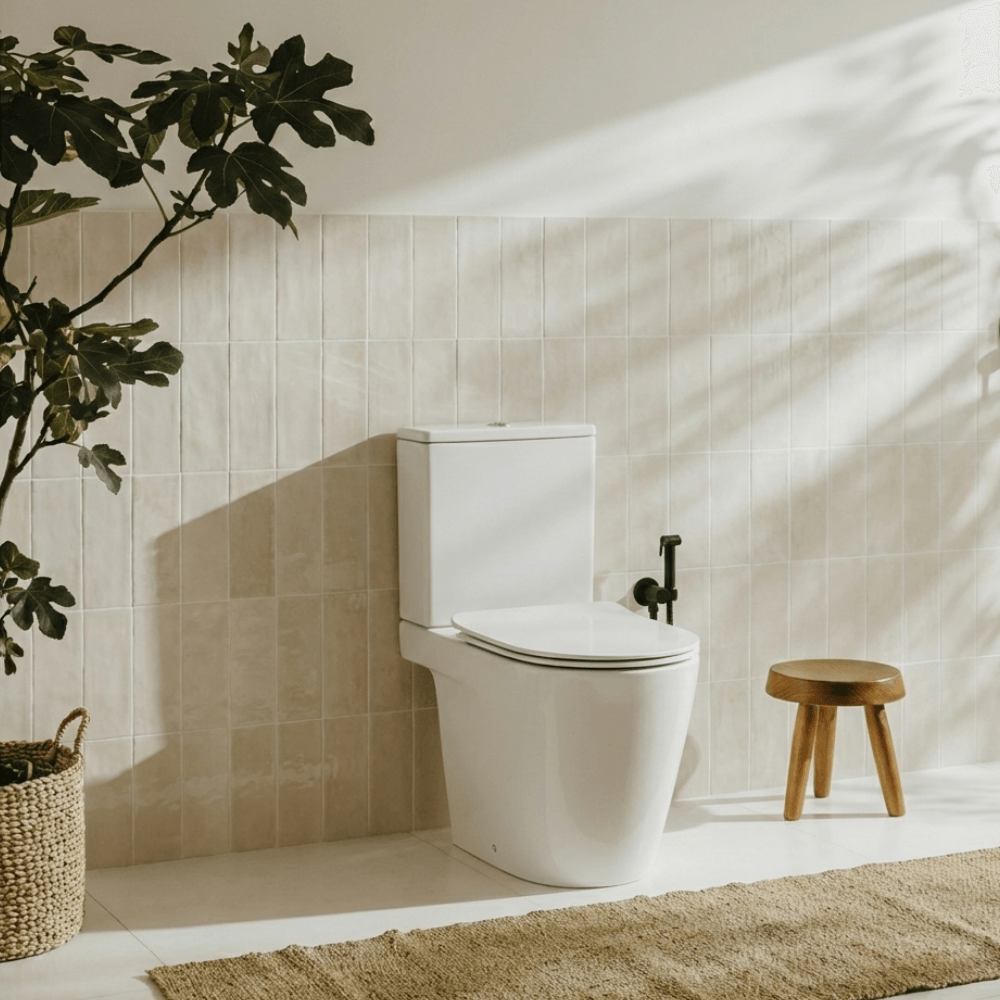 Kit Bacia Com Caixa Acoplada 3/6 Litros, Assento Termofixo E Complementos De Instalação Ona Branco Roca